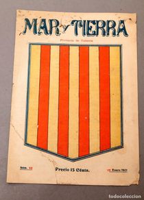 Old books: MAR Y TIERRA - PROVINCIA DE VALENCIA - Nº 50 - 1901 - RARO